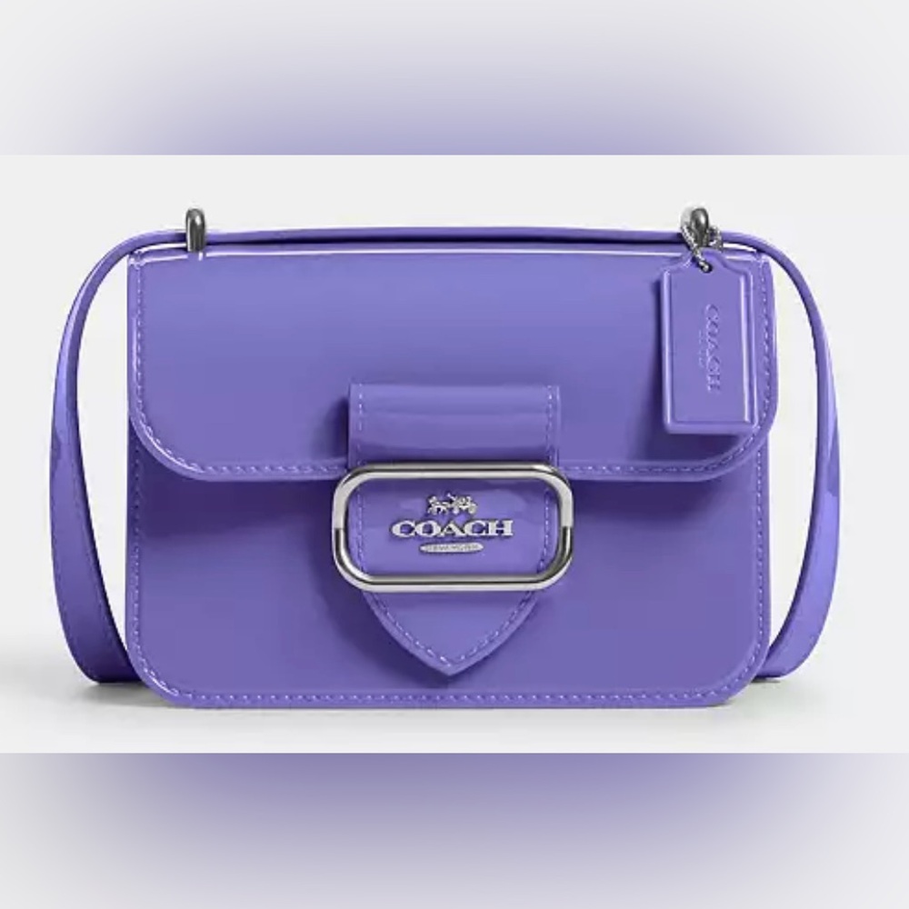 NWT… Light Violet Coach Jelly Morgan Square Crossbody Bag.